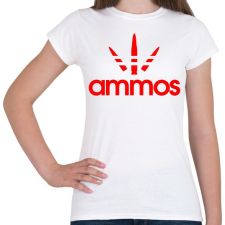PRINTFASHION Lőszer - Női póló - Fehér női póló