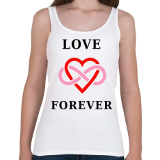 PRINTFASHION LOVE FOREVER1 - Női atléta - Fehér