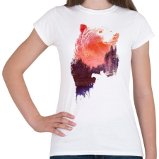 PRINTFASHION Love forever - Női póló - Fehér női póló