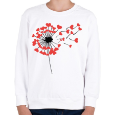 PRINTFASHION Love is in the air - Gyerek pulóver - Fehér gyerek pulóver, kardigán