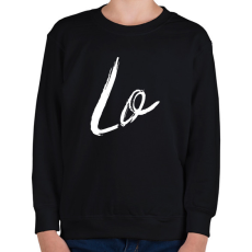 PRINTFASHION LOVE PART 1 - Gyerek pulóver - Fekete