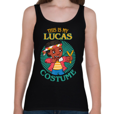 PRINTFASHION Lucas costume - Női atléta - Fekete