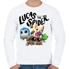 PRINTFASHION Lucas the spider - Férfi pulóver - Fehér férfi pulóver, kardigán
