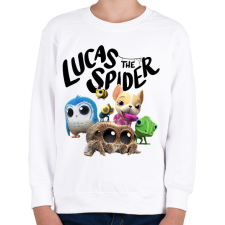 PRINTFASHION Lucas the spider - Gyerek pulóver - Fehér gyerek pulóver, kardigán