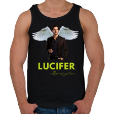 PRINTFASHION lucifer colored - Férfi atléta - Fekete atléta, trikó