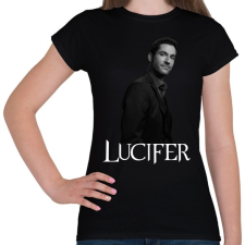 PRINTFASHION Lucifer - Női póló - Fekete női póló