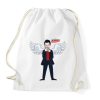 PRINTFASHION Lucifer - Sportzsák, Tornazsák - Fehér