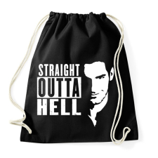 PRINTFASHION Lucifer - Sportzsák, Tornazsák - Fekete tornazsák