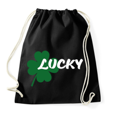 PRINTFASHION Lucky - páros - Sportzsák, Tornazsák - Fekete tornazsák