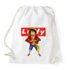 PRINTFASHION Luffy - Sportzsák, Tornazsák - Fehér