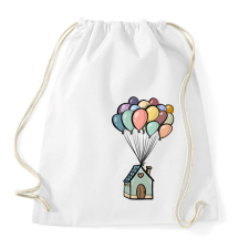 PRINTFASHION Lufis ház - Sportzsák, Tornazsák - Fehér atléta, trikó