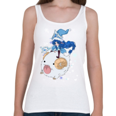 PRINTFASHION Lulu - Női atléta - Fehér