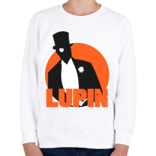 PRINTFASHION Lupin - Gyerek pulóver - Fehér gyerek pulóver, kardigán