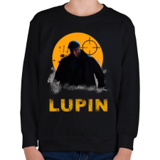 PRINTFASHION LUPIN - Gyerek pulóver - Fekete gyerek pulóver, kardigán