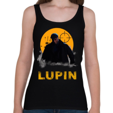 PRINTFASHION LUPIN - Női atléta - Fekete női trikó