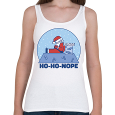 PRINTFASHION Lusta Télapó - Női atléta - Fehér