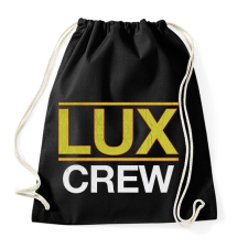 PRINTFASHION Lux Crew - Sportzsák, Tornazsák - Fekete tornazsák