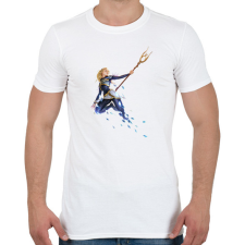 PRINTFASHION Lux - Férfi póló - Fehér férfi póló