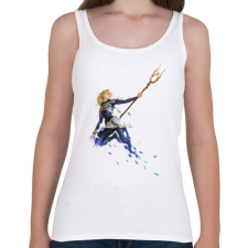 PRINTFASHION Lux - Női atléta - Fehér női trikó