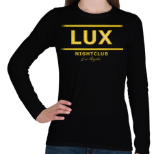 PRINTFASHION luxnightclub - Női hosszú ujjú póló - Fekete női póló