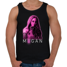 PRINTFASHION M3gan - pink - Férfi atléta - Fekete atléta, trikó