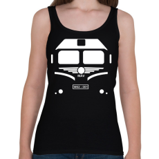 PRINTFASHION m62 vonat - Női atléta - Fekete