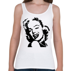 PRINTFASHION M.Monroe - Női atléta - Fehér