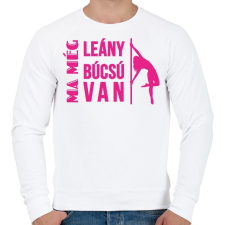 PRINTFASHION Ma még lánybúcsú van - Férfi pulóver - Fehér női pulóver, kardigán