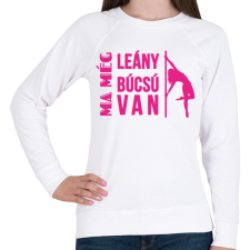 PRINTFASHION Ma még lánybúcsú van - Női pulóver - Fehér női pulóver, kardigán