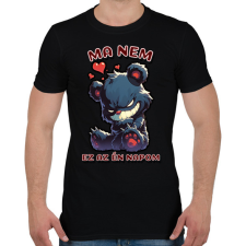 PRINTFASHION Ma Nem - Férfi póló - Fekete férfi póló