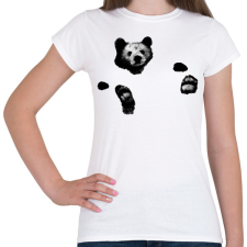 PRINTFASHION Maci a vízben - Női póló - Fehér női póló