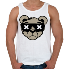 PRINTFASHION Maci - Férfi atléta - Fehér atléta, trikó