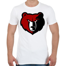 PRINTFASHION Maci - Férfi póló - Fehér férfi póló