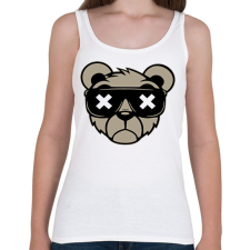 PRINTFASHION Maci - Női atléta - Fehér női trikó