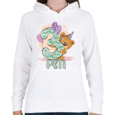 PRINTFASHION Macis szülinap - Névvel, számmal - Női kapucnis pulóver - Fehér női pulóver, kardigán