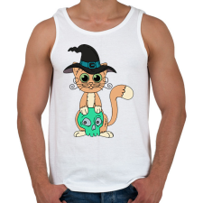 PRINTFASHION Macsek - Férfi atléta - Fehér atléta, trikó