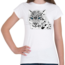 PRINTFASHION Macska - Női póló - Fehér női póló