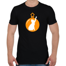 PRINTFASHION Macskás Fadísz - Férfi póló - Fekete férfi póló