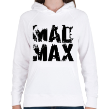 PRINTFASHION Mad Max fekete - Női kapucnis pulóver - Fehér női pulóver, kardigán