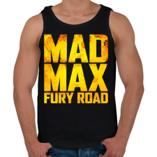 PRINTFASHION Mad Max - Férfi atléta - Fekete atléta, trikó