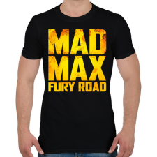 PRINTFASHION Mad Max - Férfi póló - Fekete férfi póló