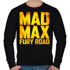 PRINTFASHION Mad Max - Férfi pulóver - Fekete