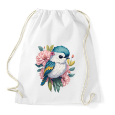 PRINTFASHION Madár bébi - Sportzsák, Tornazsák - Fehér tornazsák