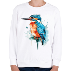 PRINTFASHION madár - Gyerek pulóver - Fehér