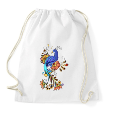 PRINTFASHION Madár - Sportzsák, Tornazsák - Fehér tornazsák