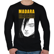 PRINTFASHION Madara - Férfi hosszú ujjú póló - Fekete férfi póló