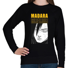 PRINTFASHION Madara - Női pulóver - Fekete női pulóver, kardigán