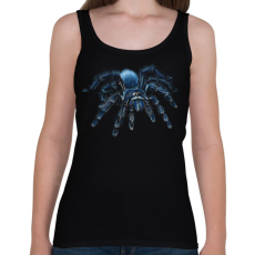 PRINTFASHION Madárpók portré - Női atléta - Fekete