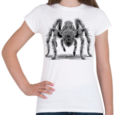 PRINTFASHION Madárpók / Tarantula / Pók rajz - Női póló - Fehér női póló