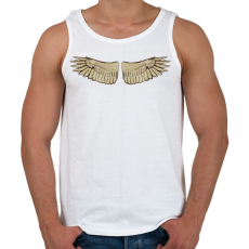 PRINTFASHION Madárszárny (nyitott) - Férfi atléta - Fehér